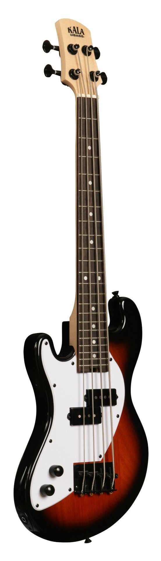U-Bass Solid Body 4-String, Jet Black, Fretted, Lefthand, with Bag