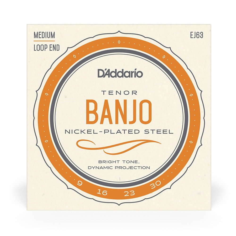 EJ63 Tenor Banjo Strings, Nickel, 9-30
