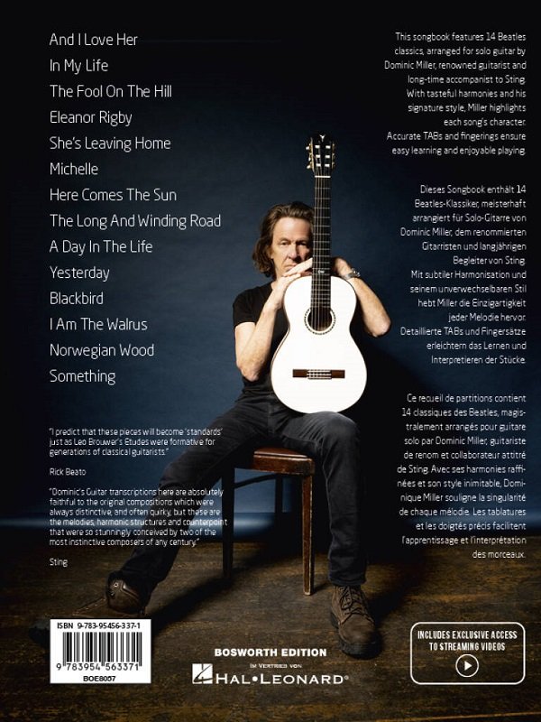 The Beatles Arranged by Dominic Miller