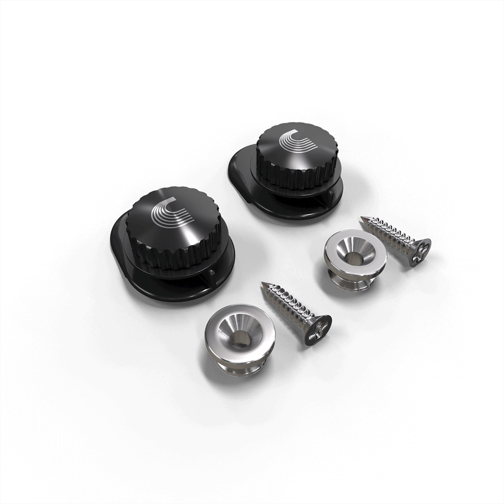 Universal Strap Lock System Nickel