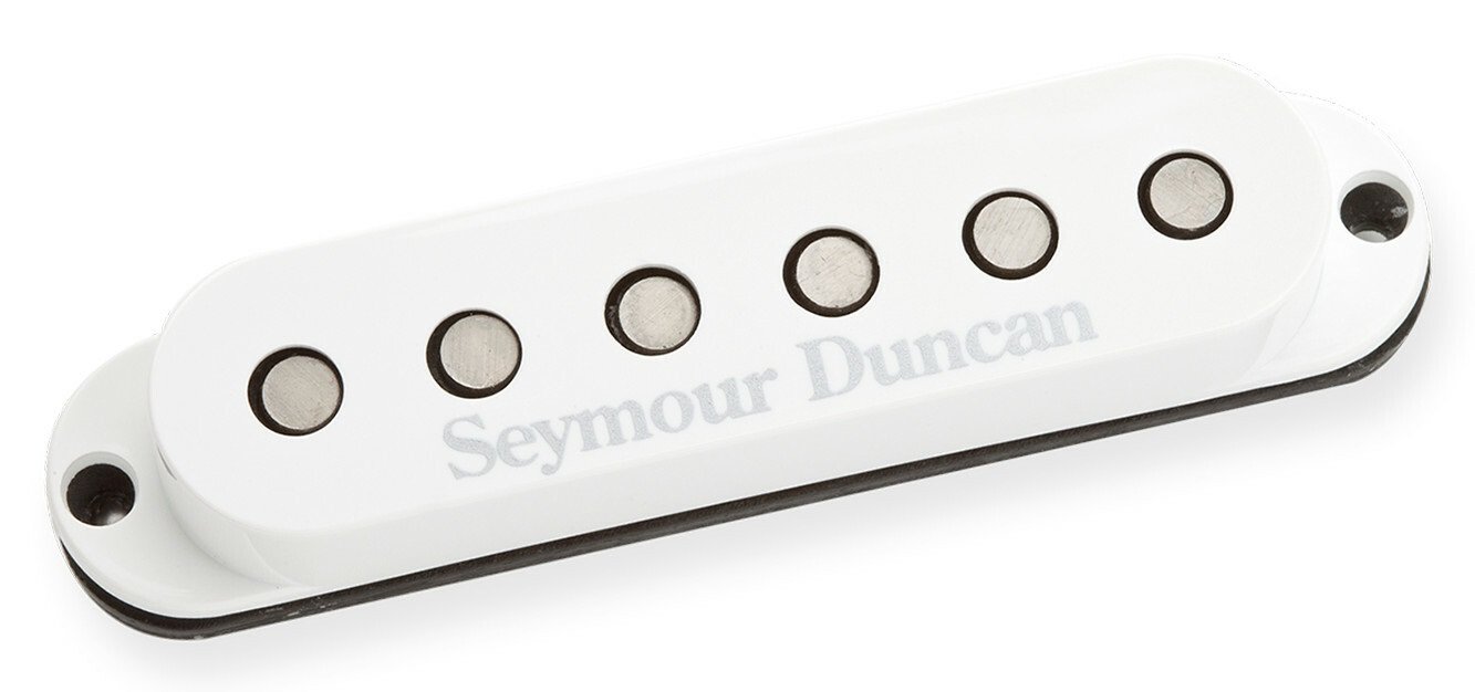 SSL-6 rwrp - Custom Flat Strat Pickup, RW/RP - White Cap
