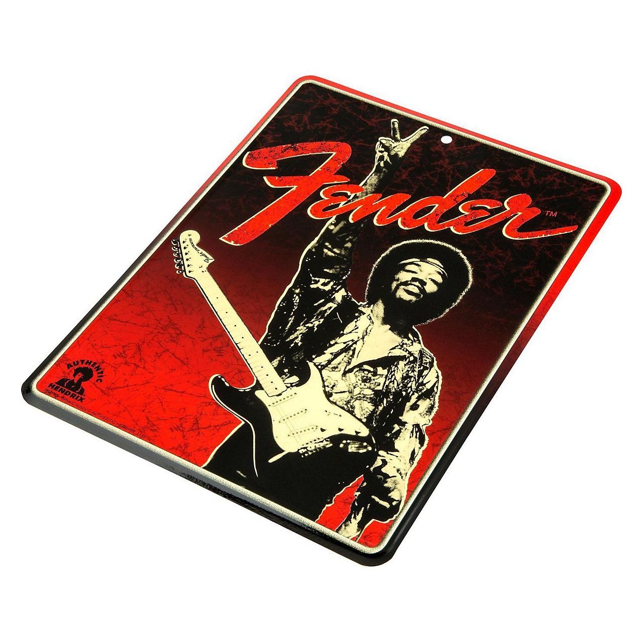 Jimi Hendrix® Collection"Peace Sign" Tin Sign 8" x 10"
