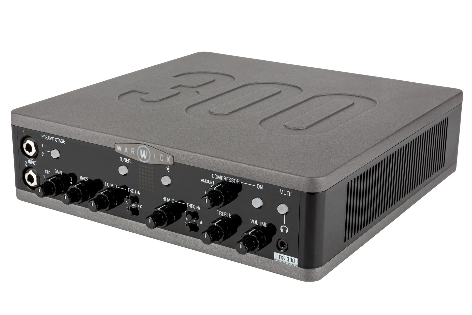 Stage Series DS 300 Double Stage Bass Amp Head mit USB-Interface