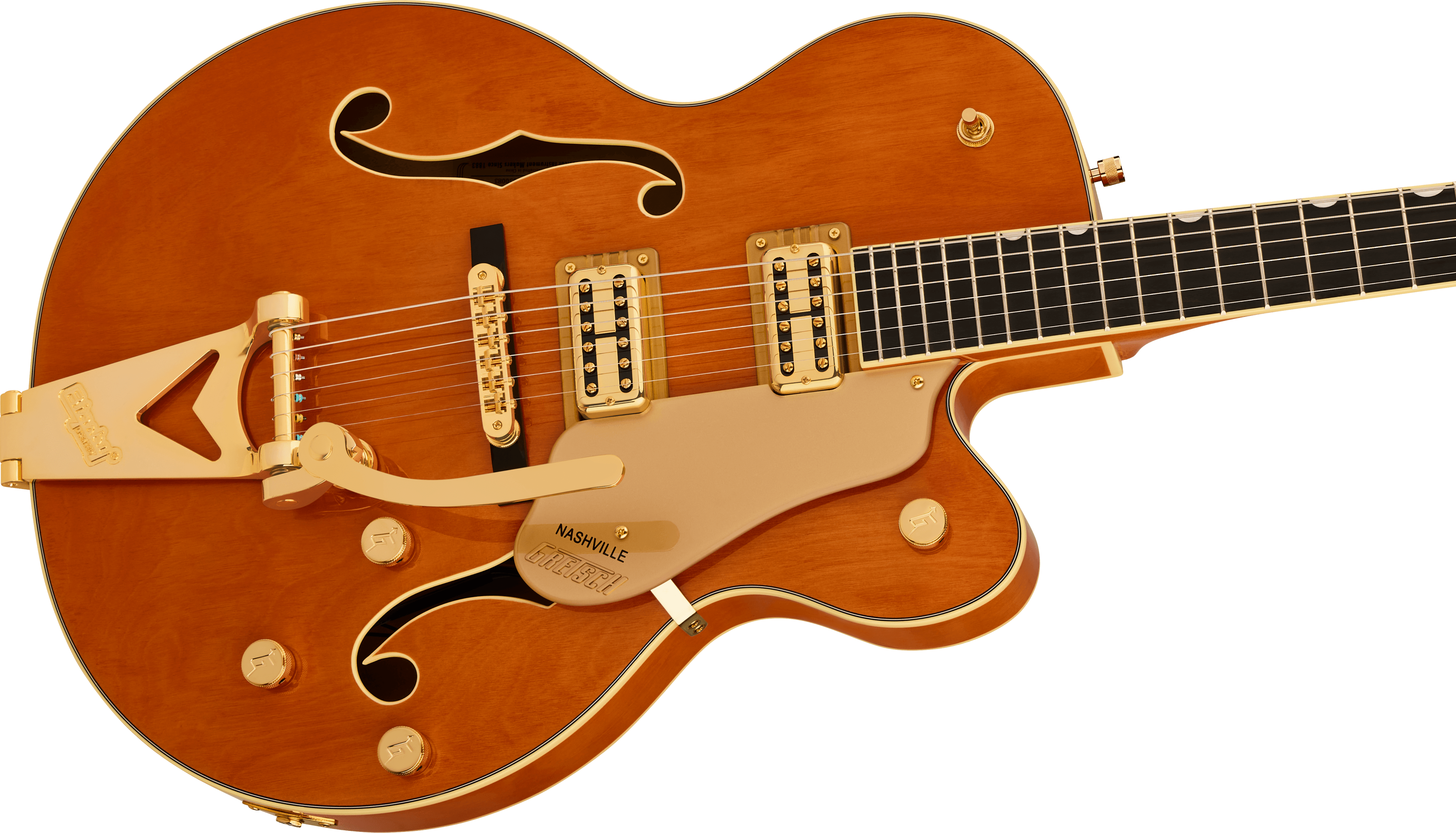 Synchromatic Nashville 50s Hollow Body Orange Stain