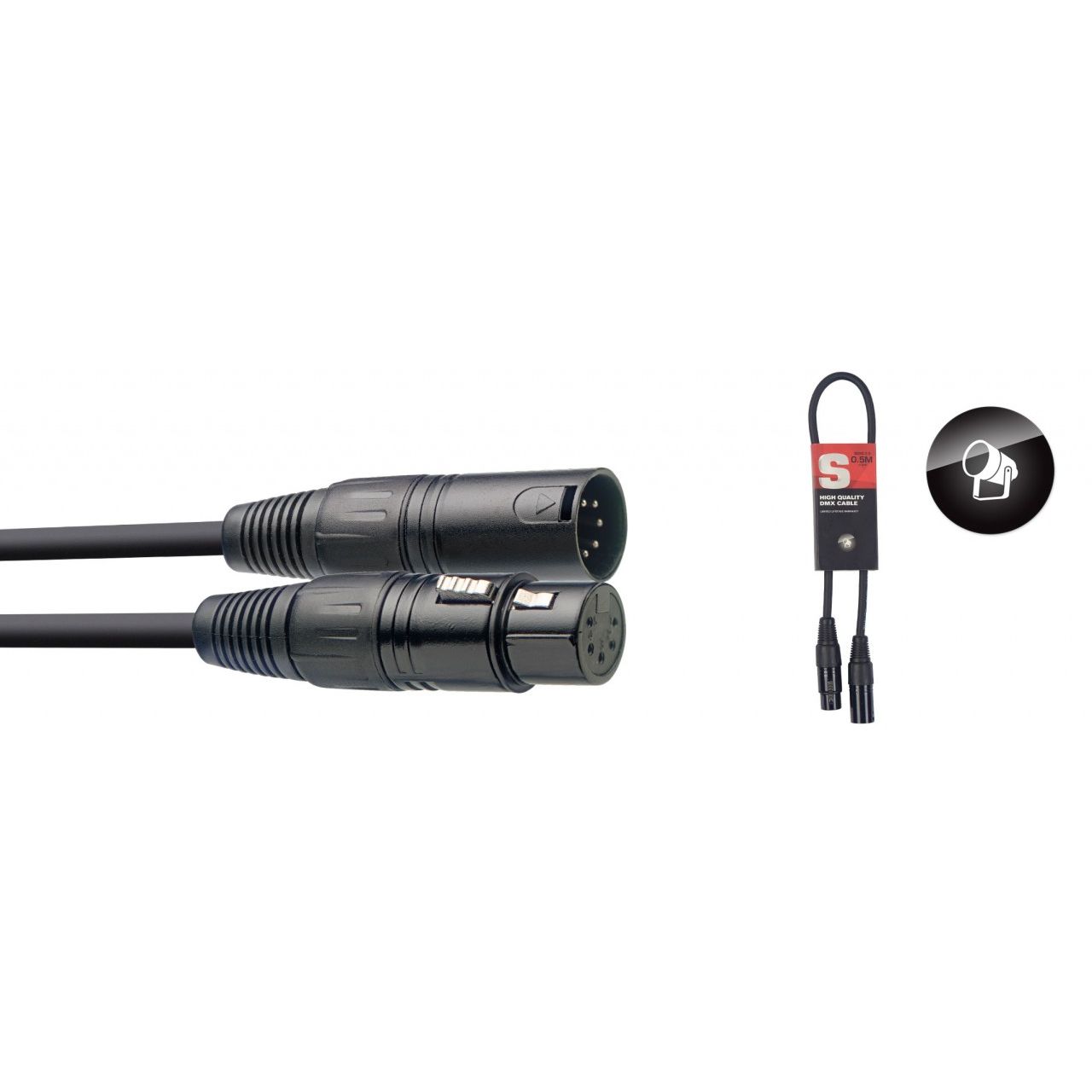 DMX-Kabel - 5pol. - 50cm