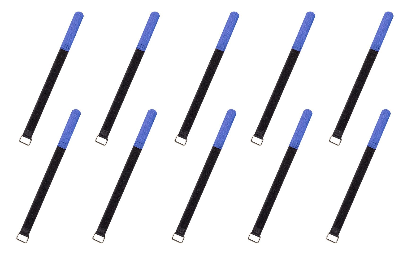 Cable Ties, 10 pcs., Medium - Blue