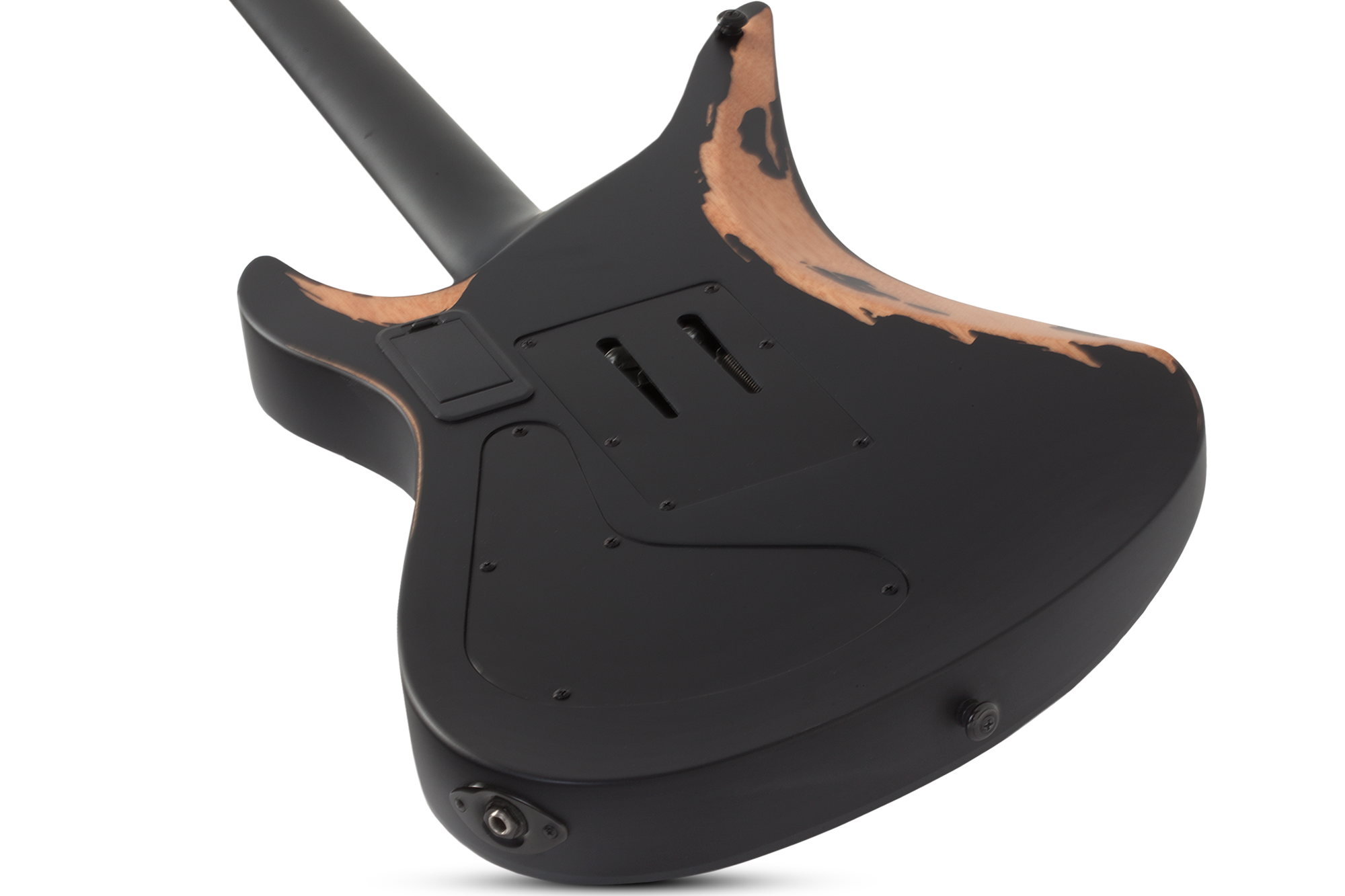 Synyster Gates Custom-S Distressed Satin Black  E-Gitarre