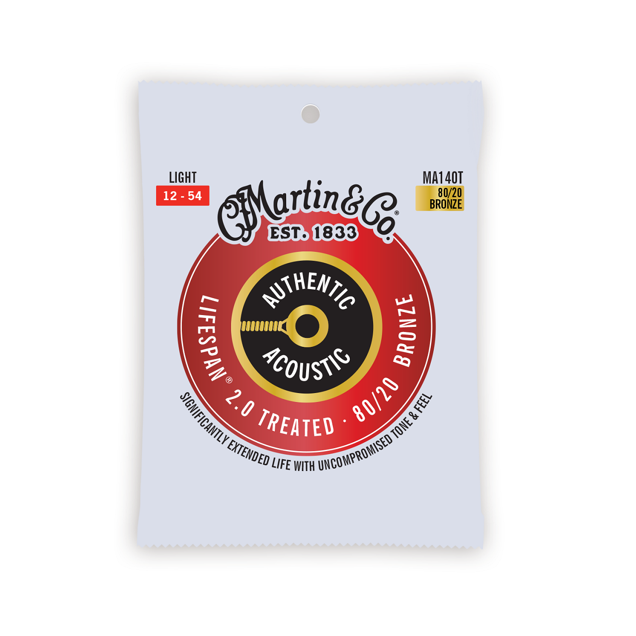 MA140T Authentic Acoustic Lifespan® 2.0 - .012-.054