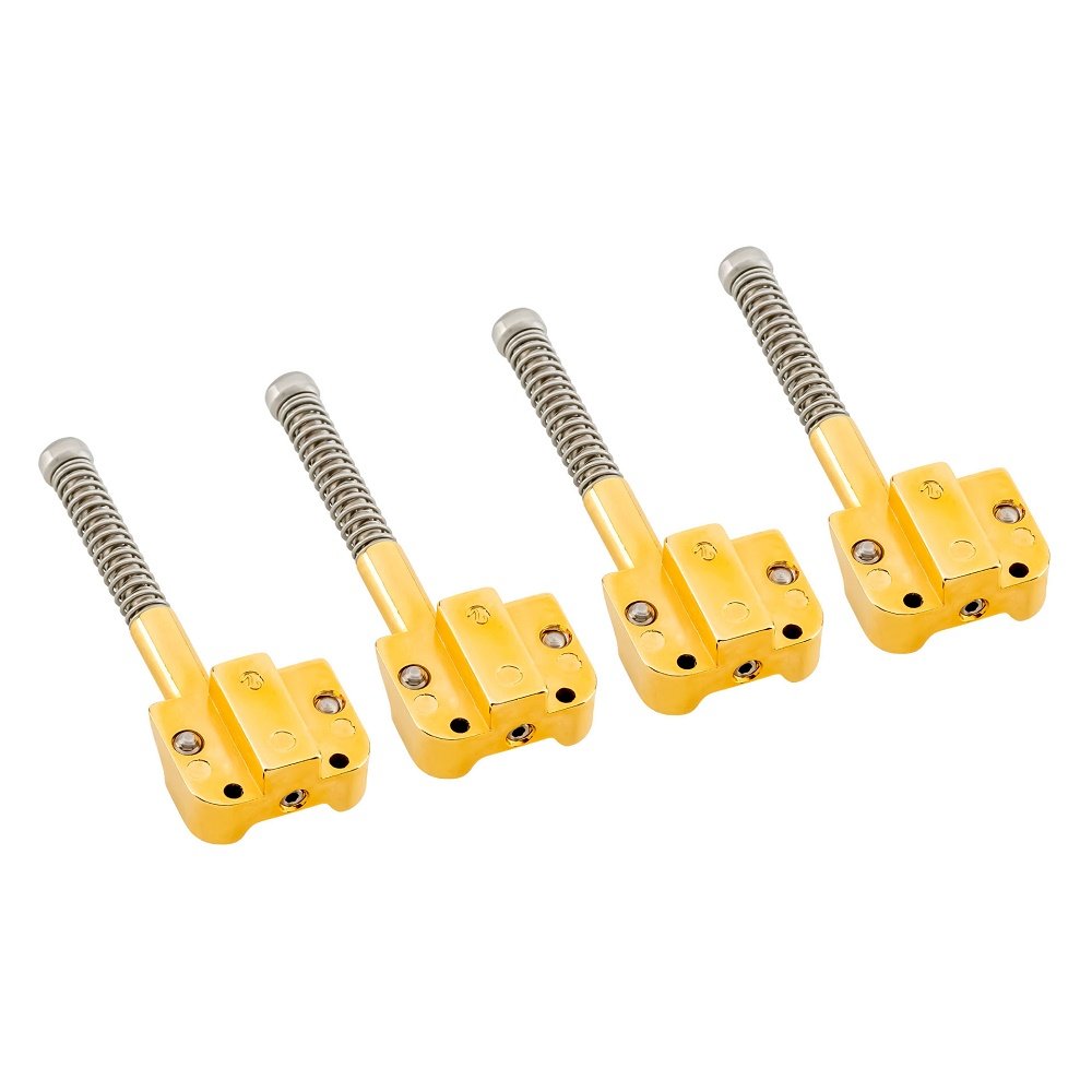 4 String KickAss Saddle Set -  Gold