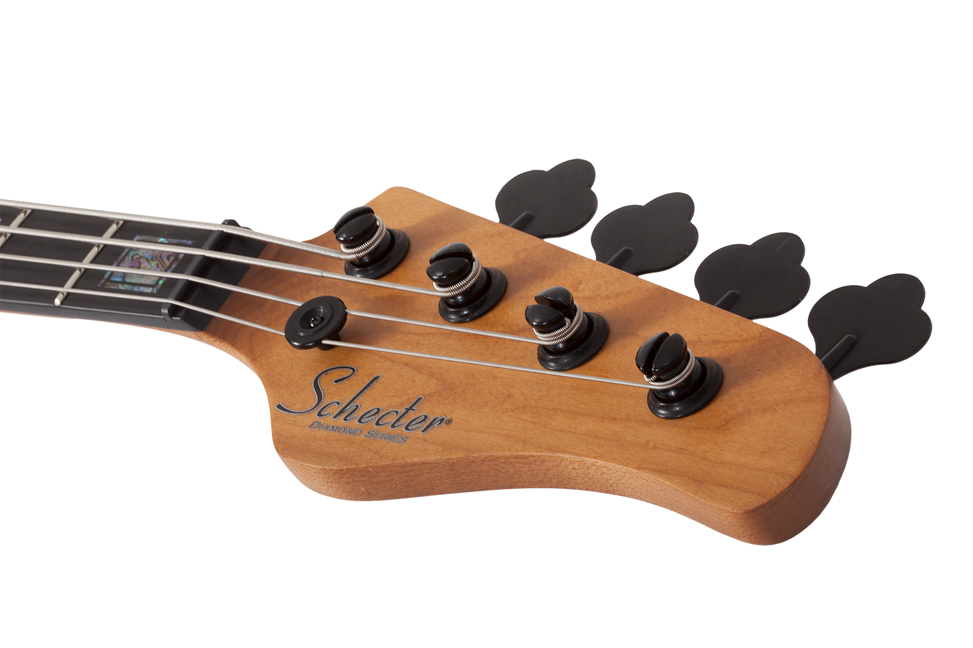 Model-T 4 Exotic Bass Black Limba