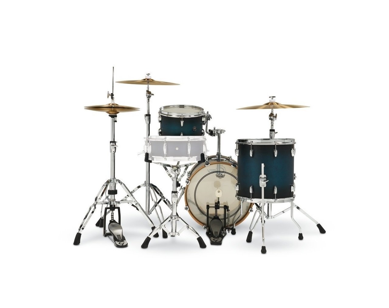  Renown Satin Antique Blue Burst
