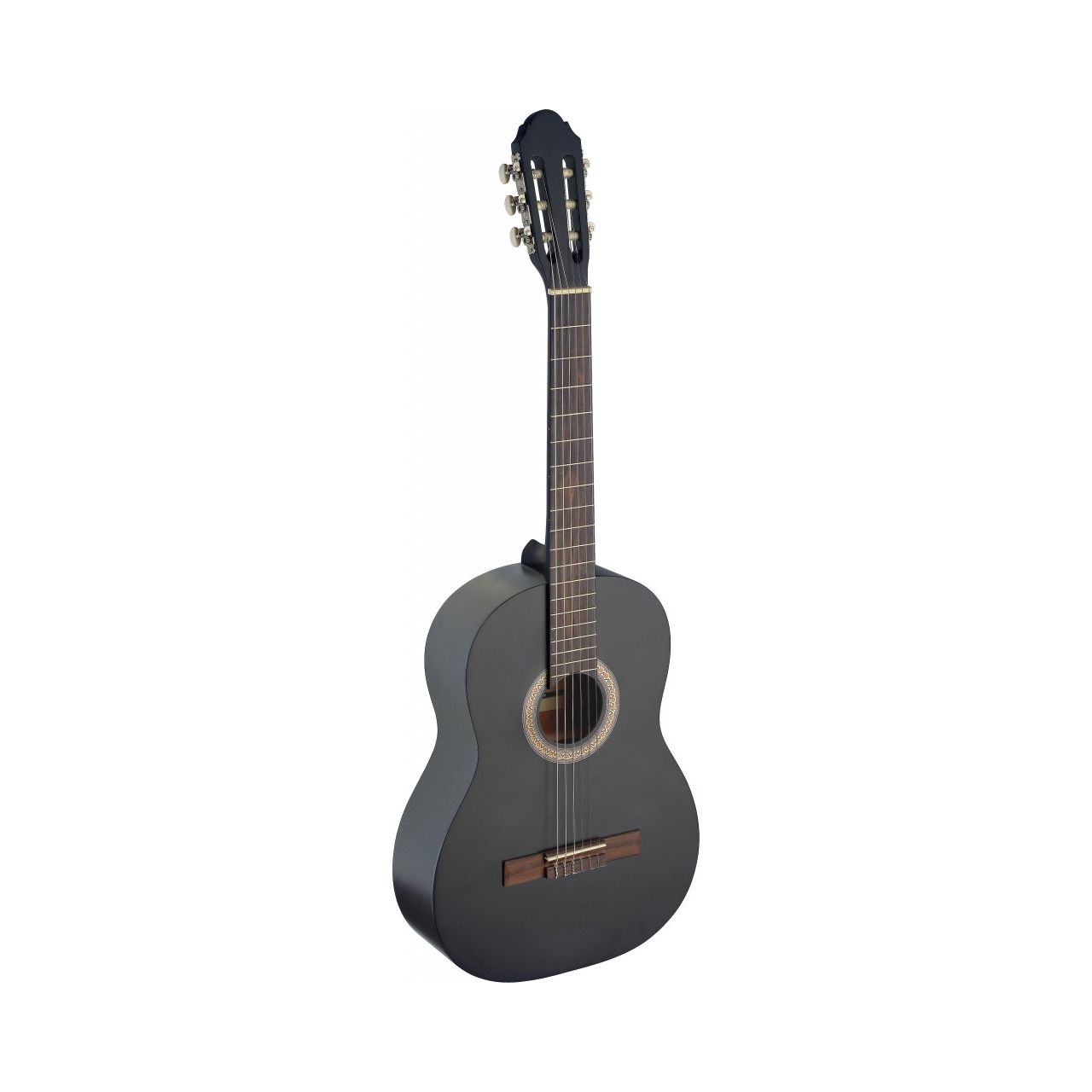 C440 M BLK 4/4 Konzertgitarre, schwarz matt