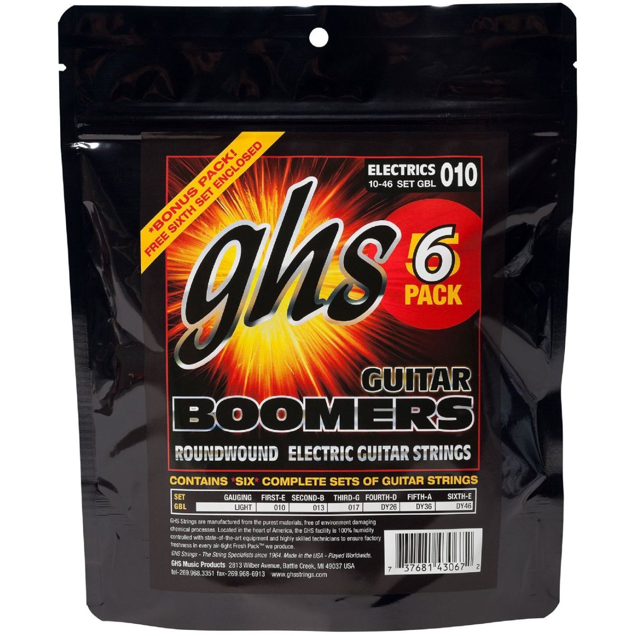 Boomers Light 010/046 6-Pack
