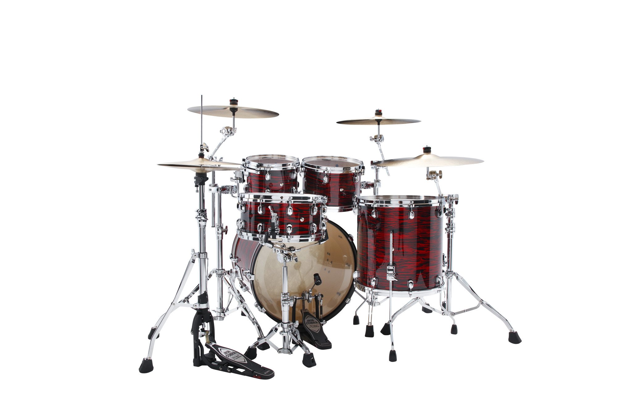 Starclassic Maple Shell Kit 4 tlg. - Red Oyster/Chrom Hardware