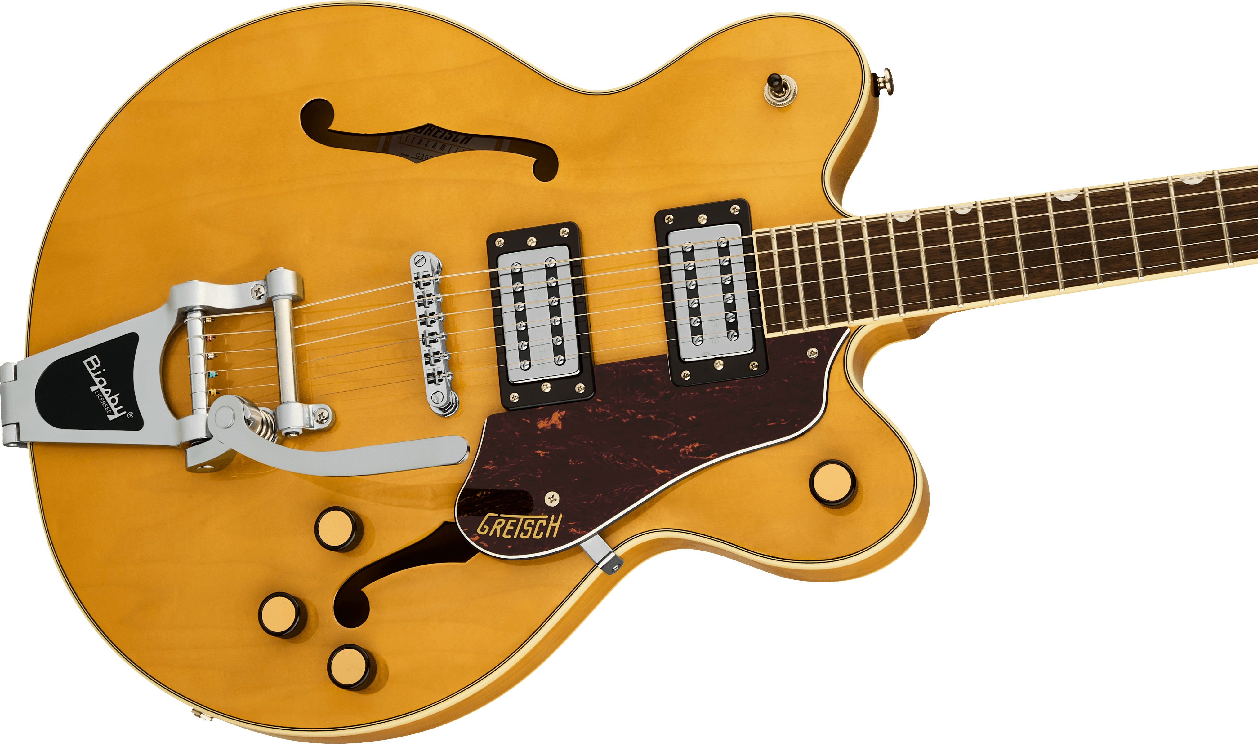 G2622T Streamliner CB DC Bigsby Village Amber