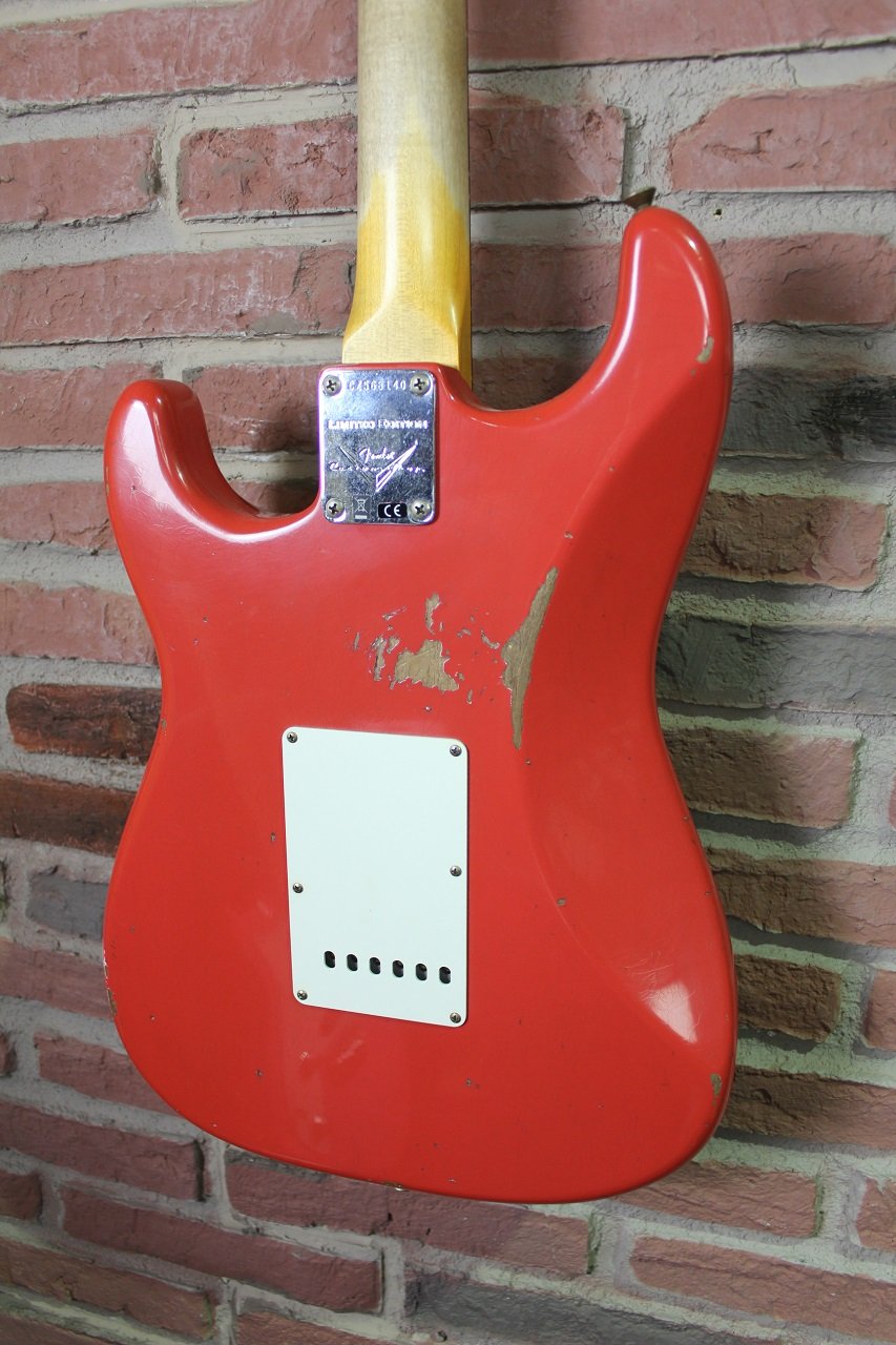 Limited Edition 1963 Stratocaster Heavy Relic Aged Fiesta Red