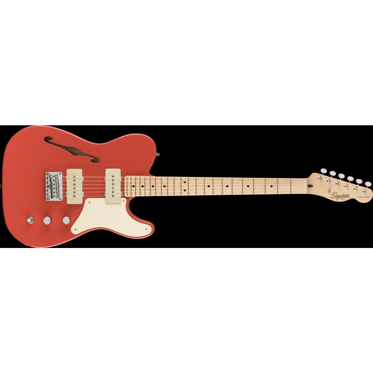 Paranormal Cabronita Telecaster® Thinline, Maple Fingerboard, Fiesta Red 