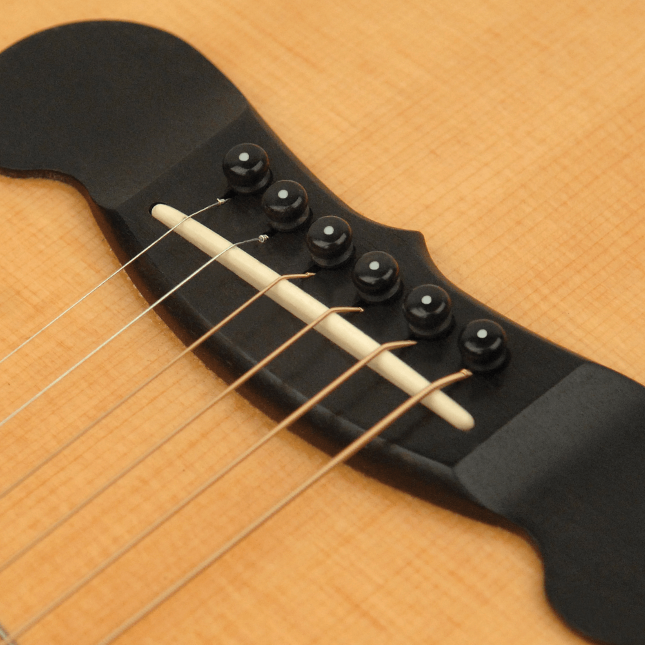 PWPS12 spritzgeformte Bridge-Pins mit Gurtknopf, Elfenbein