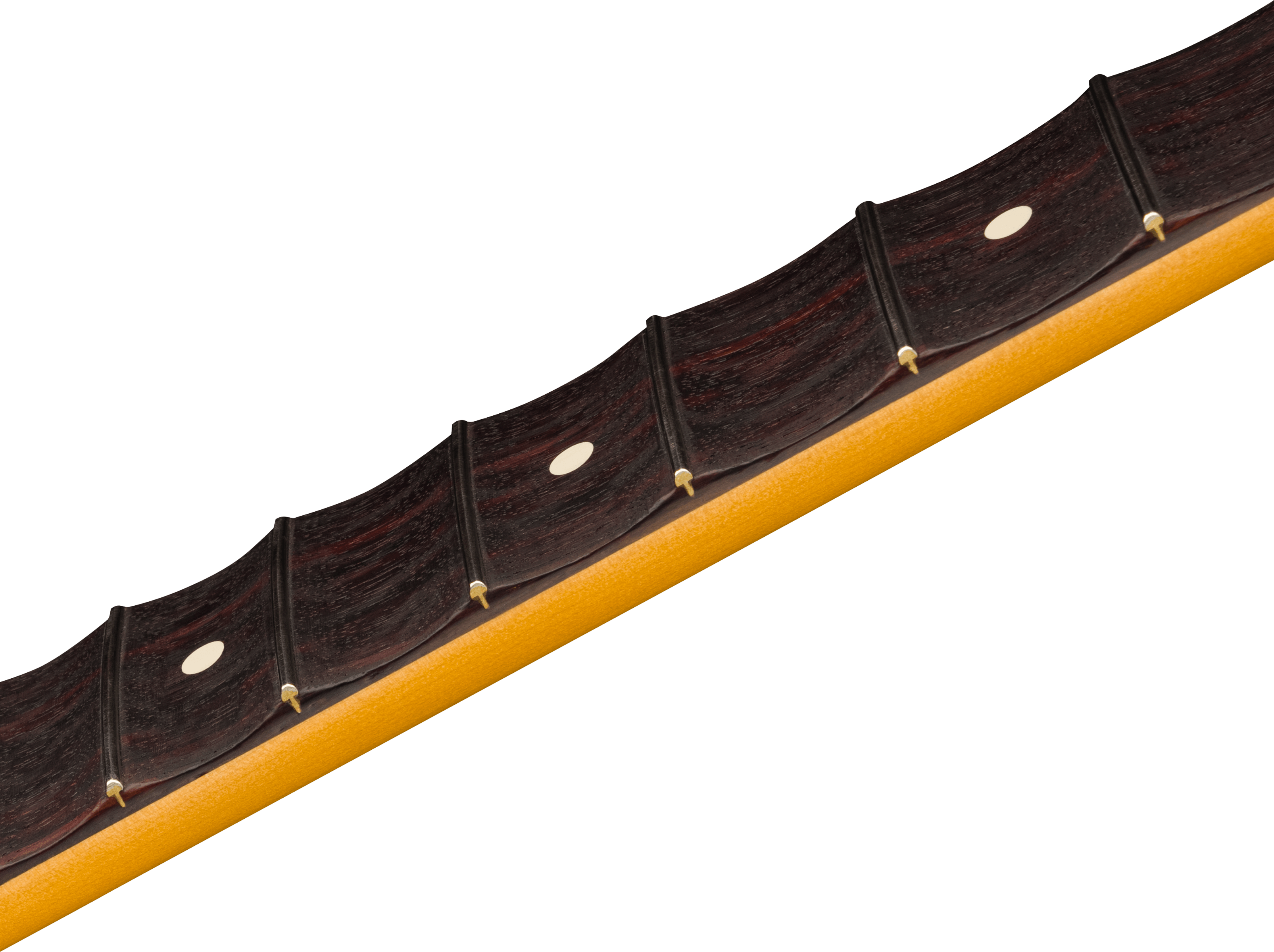American Professional II Scalloped Stratocaster Neck, 22 Narrow Tall Frets, 9.5" Radius, Rosewood