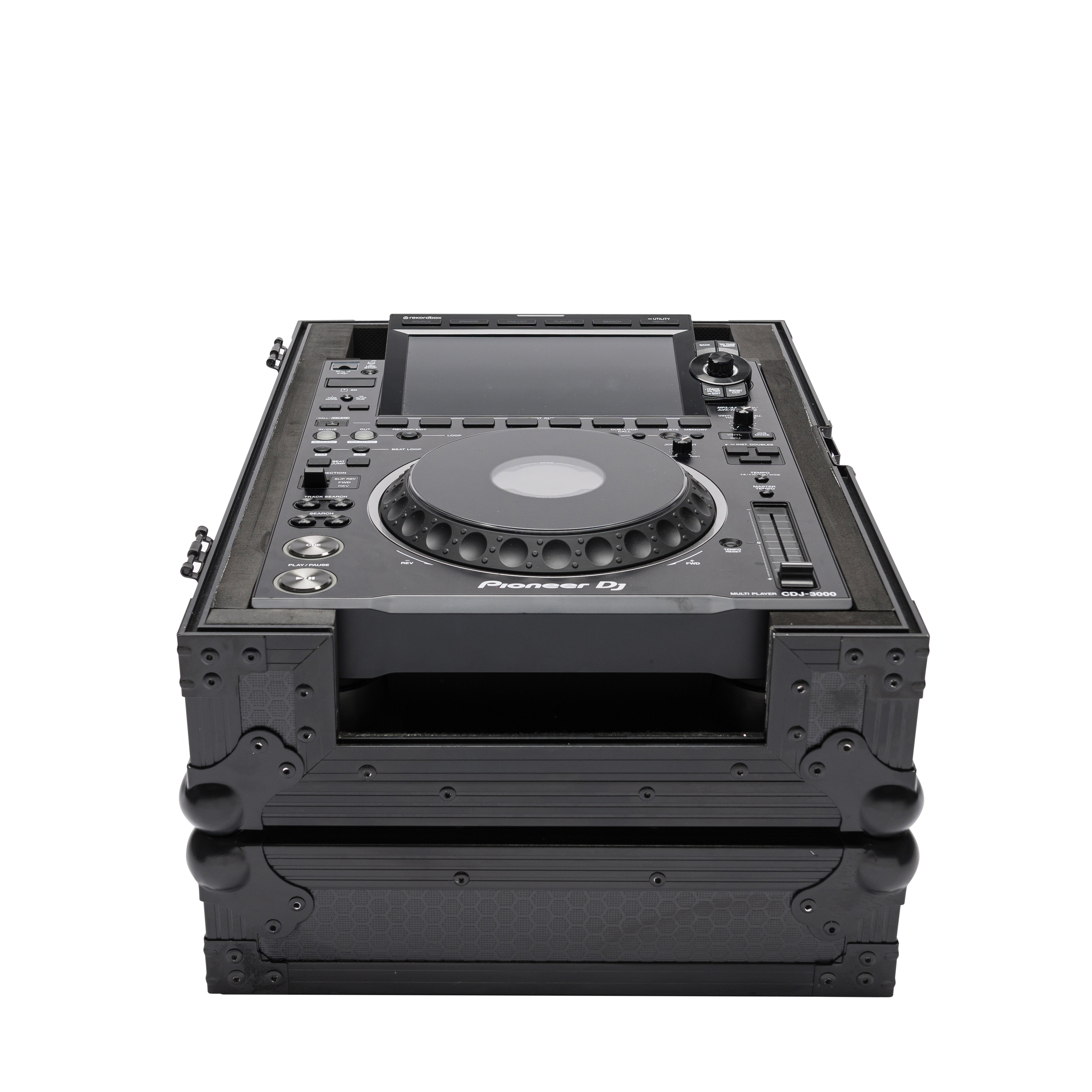 DJ-Multiplayer, CDJ-3000, Jogwheel, LCD-Display, Flightcase
