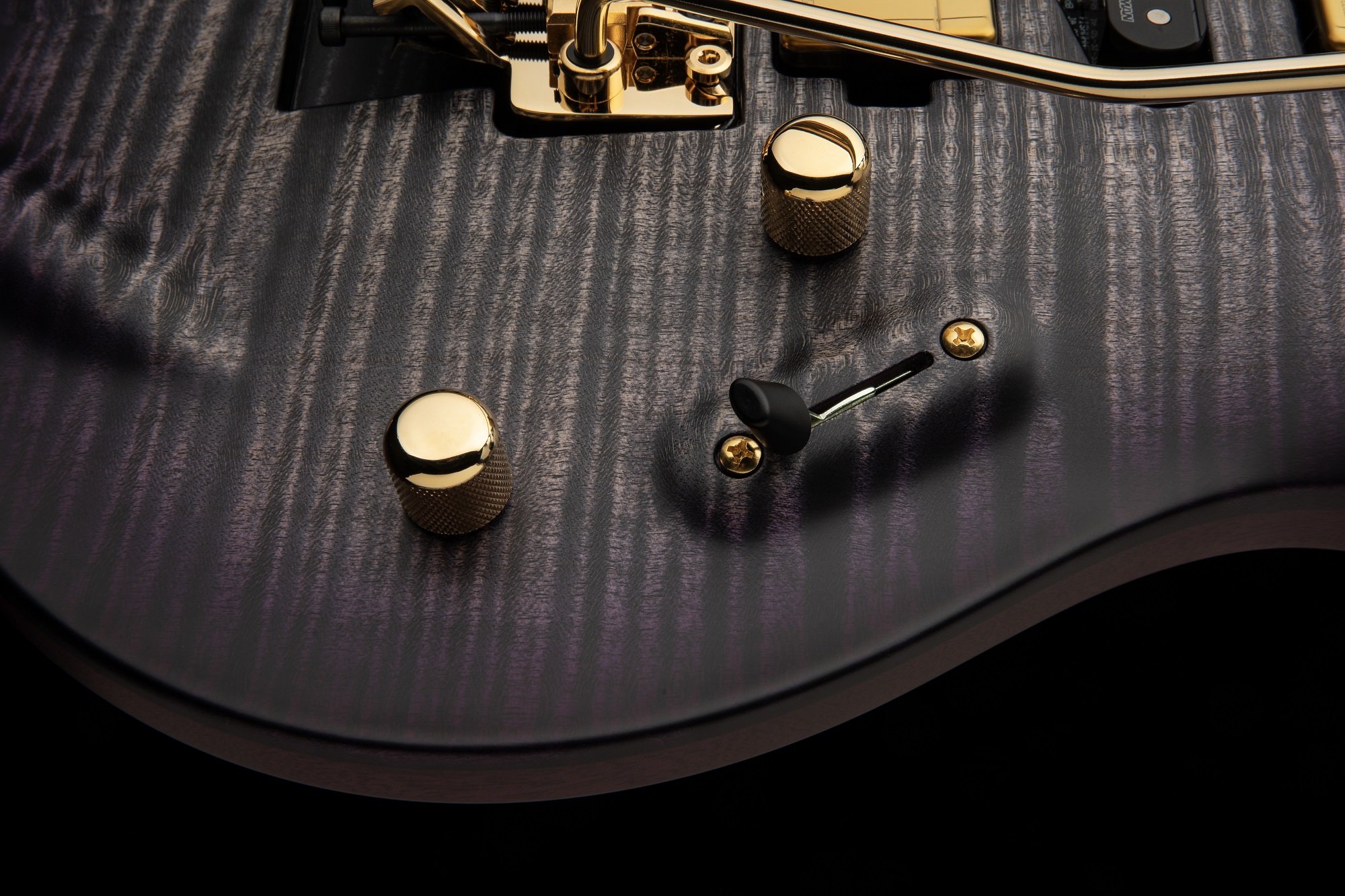   Chleo Herman Li LTD Charcoal Purple Burst