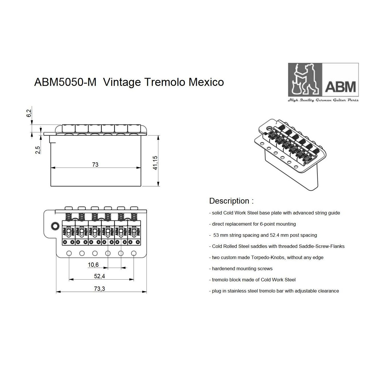 5050-M Vintage Tremolo Mexico