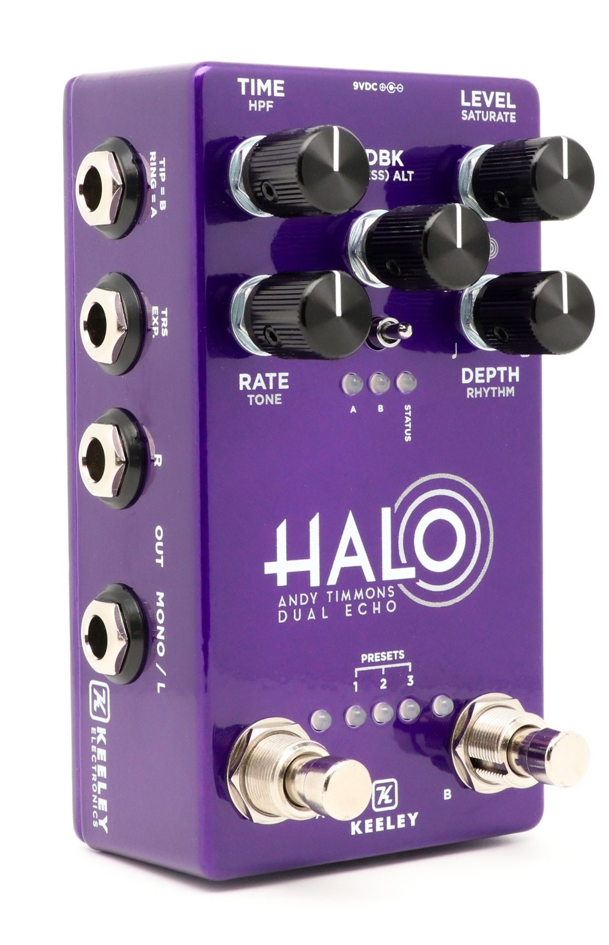 Andy Timmons Dual Echo (Signature Dual Delay) 2k24 Purple LTD