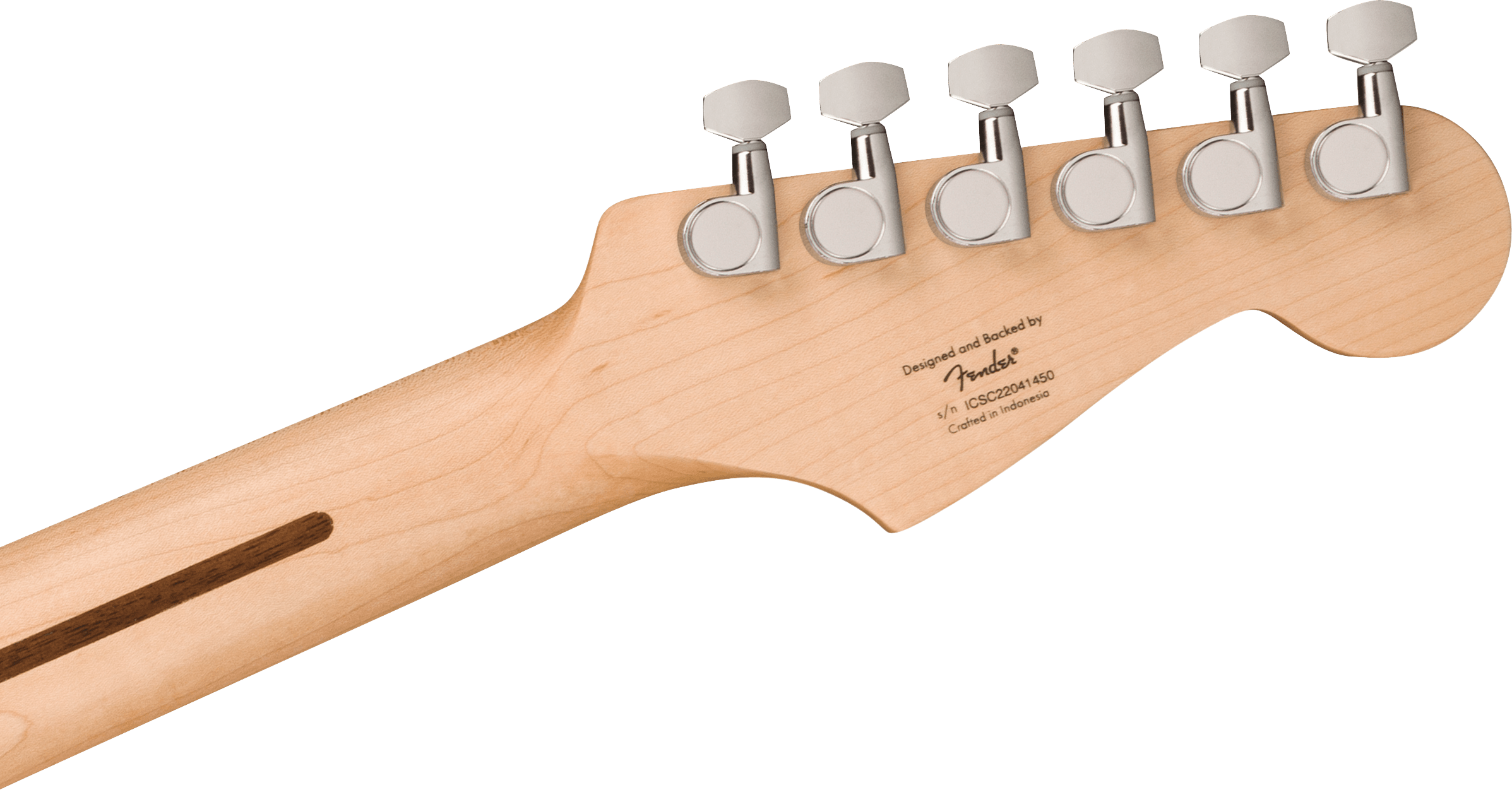 Sonic Stratocaster Left-Handed Maple Fingerboard  Black