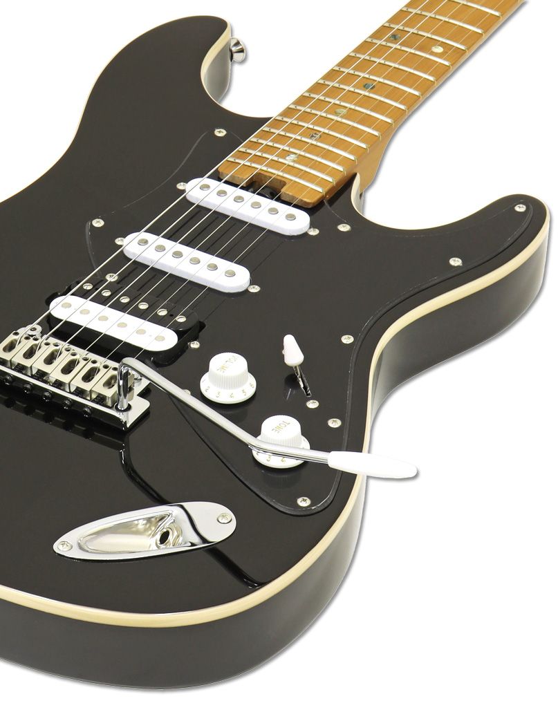 714 DG Fullerton Black - E-Gitarre