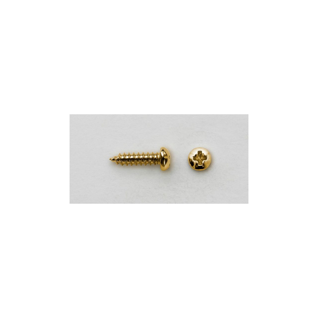 SRD7G Vintage Mechaniken-Schraube, 2,5 x 10 mm, gold