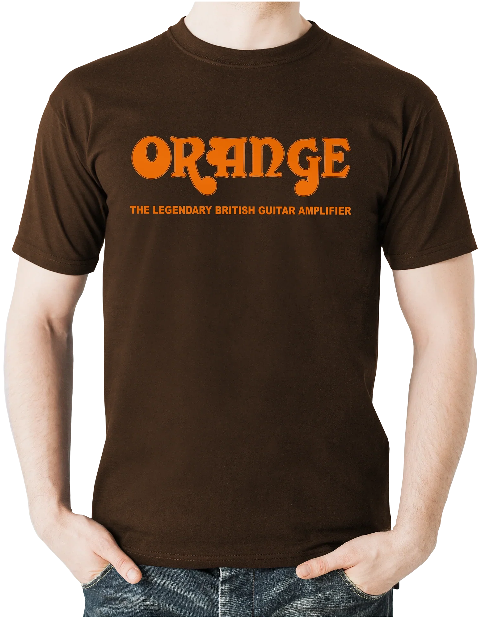 Logo T-Shirt Braun X-Large
