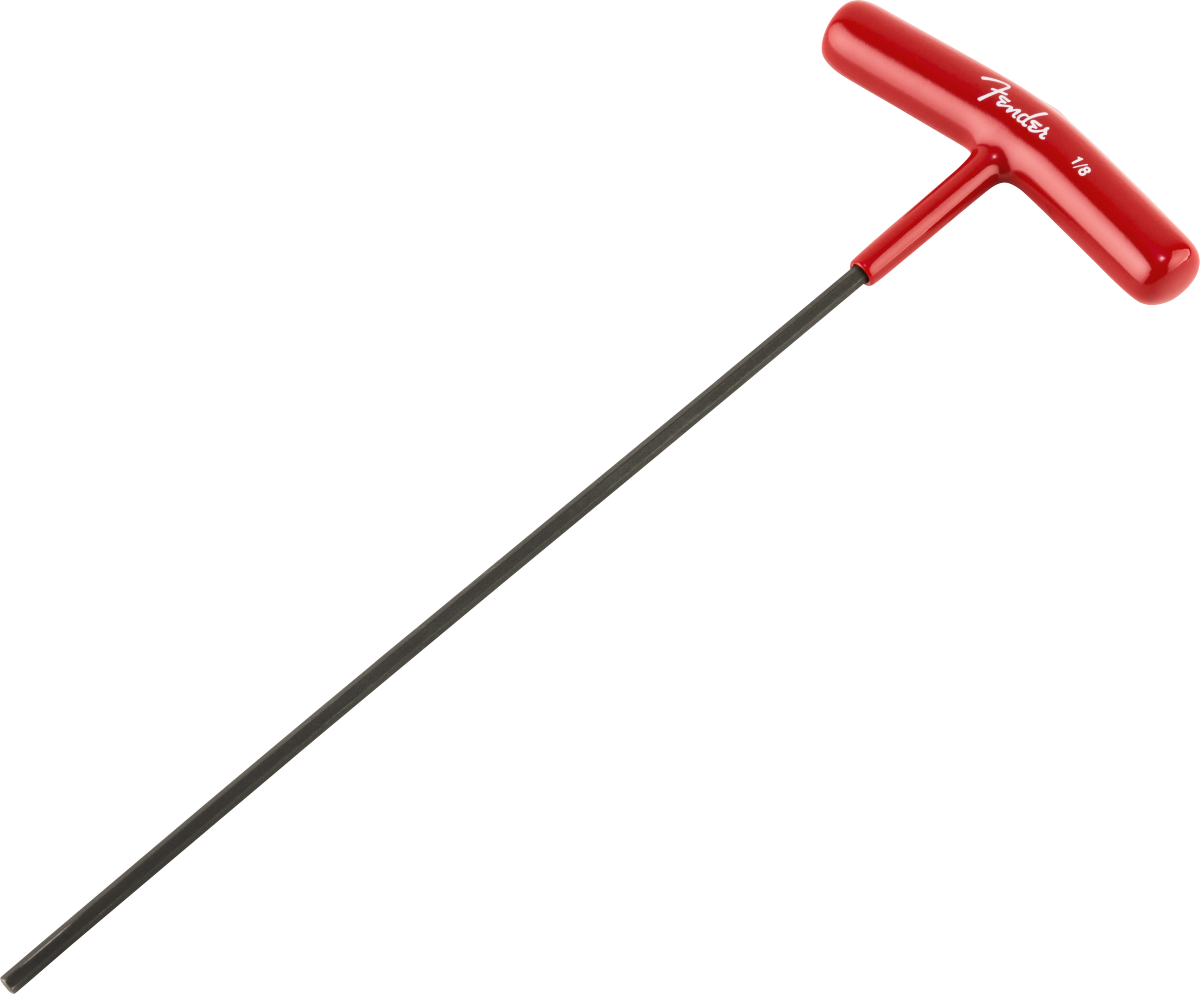 Truss Rod Adjustment Wrench  'T-Style'  1/8”Red