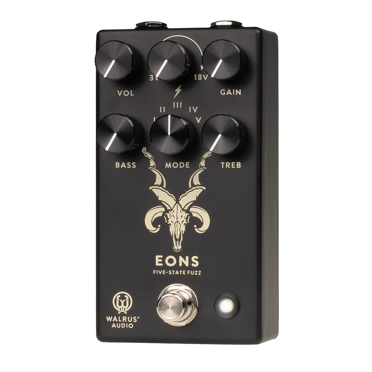 Eons Fuzz Black Effektpedal