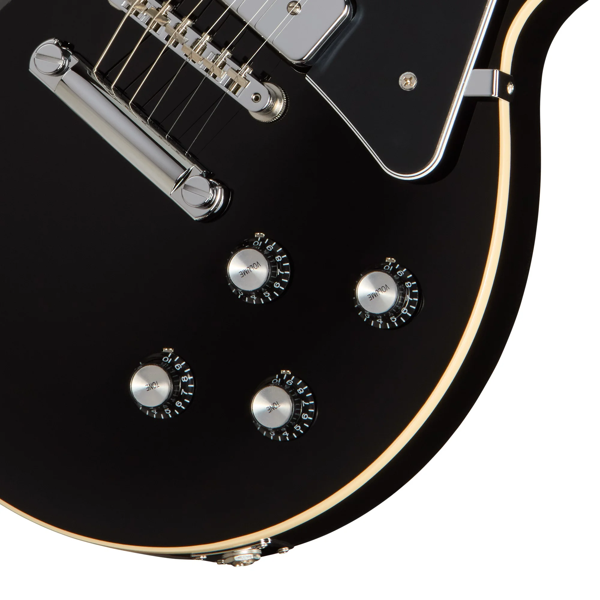 Gibson Noel Gallagher Les Paul Standard Signature - Reglerbereich auf dem Korpus