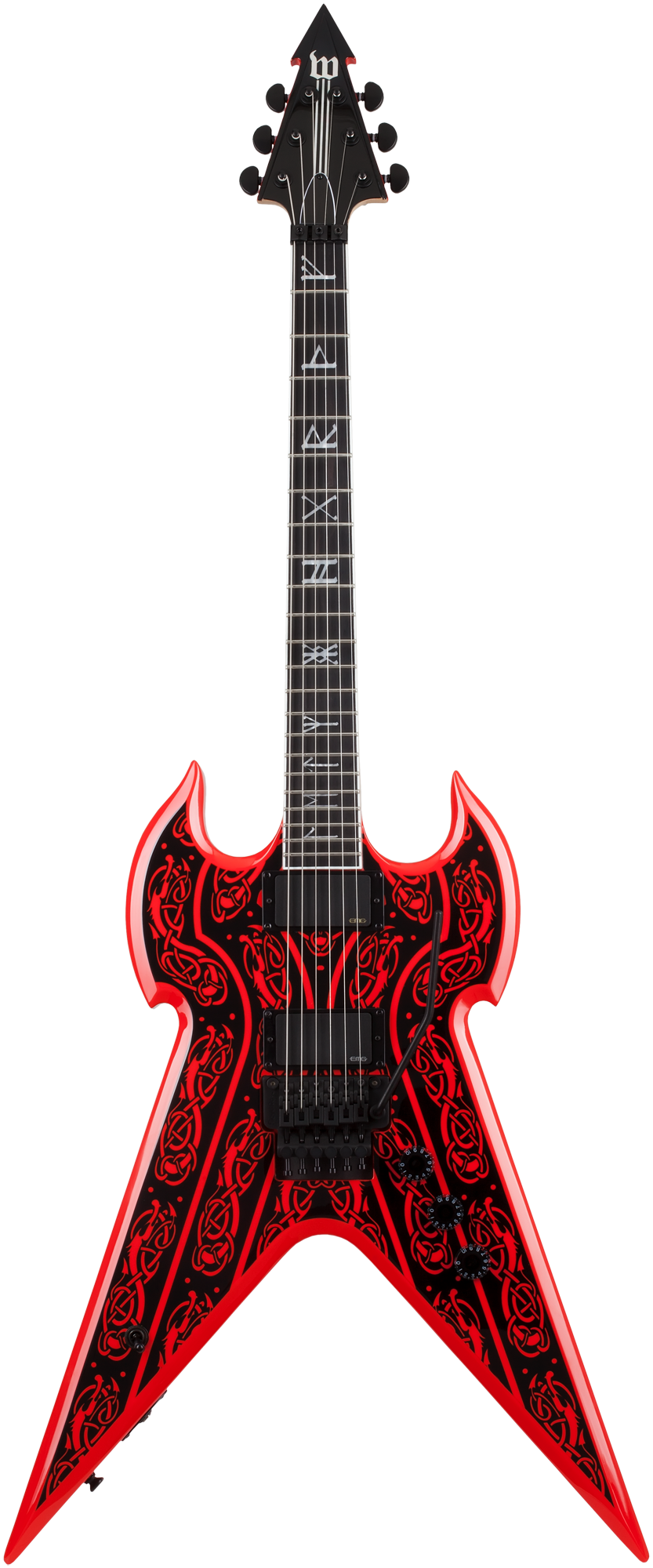 Warhammer FR Norse Dragon Pinstripe Red
