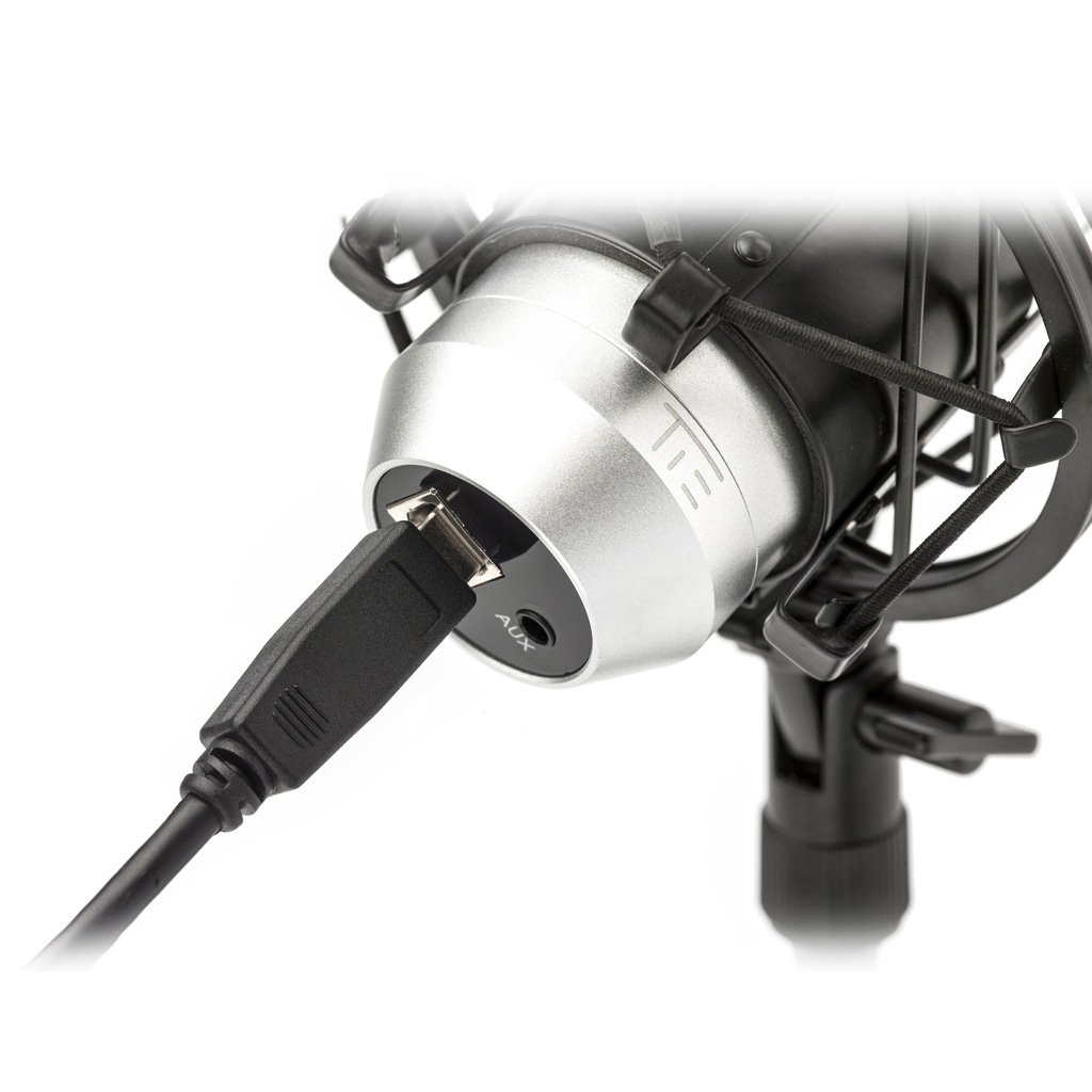 Condenser Mic USB silver