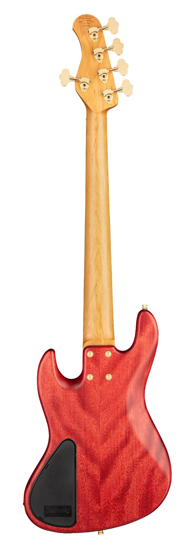 MetroLine 21-Fret Standard J/J Bass, Limited Edition 2023, 5-String - Majestic Red