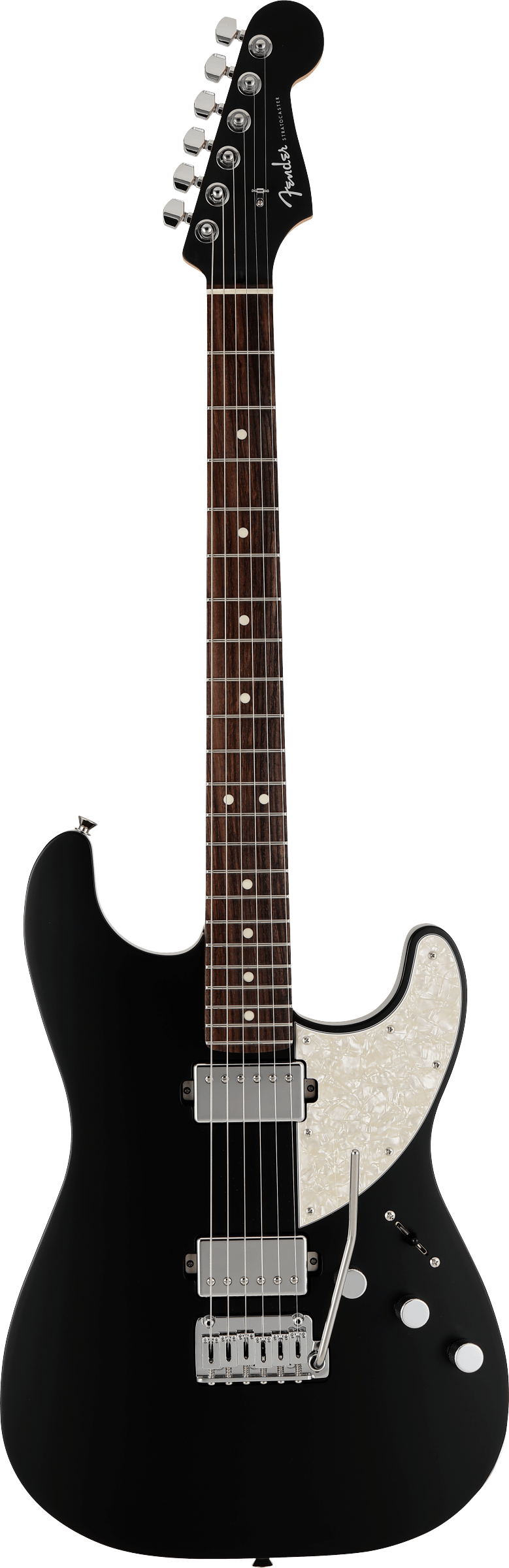Made in Japan Elemental Stratocaster®, Rosewood Fingerboard, Stone Black
