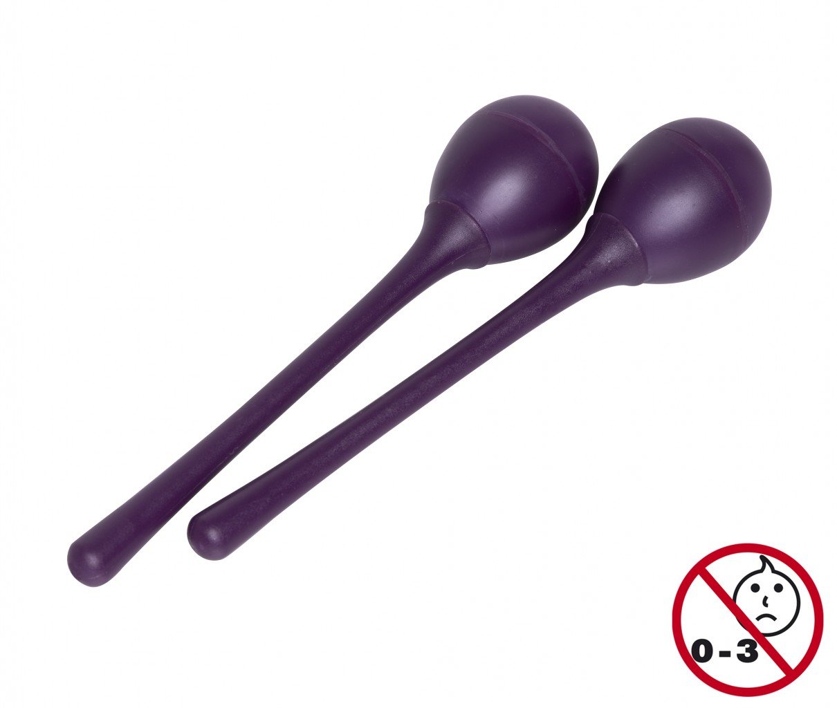 Egg Maracas L - Violett