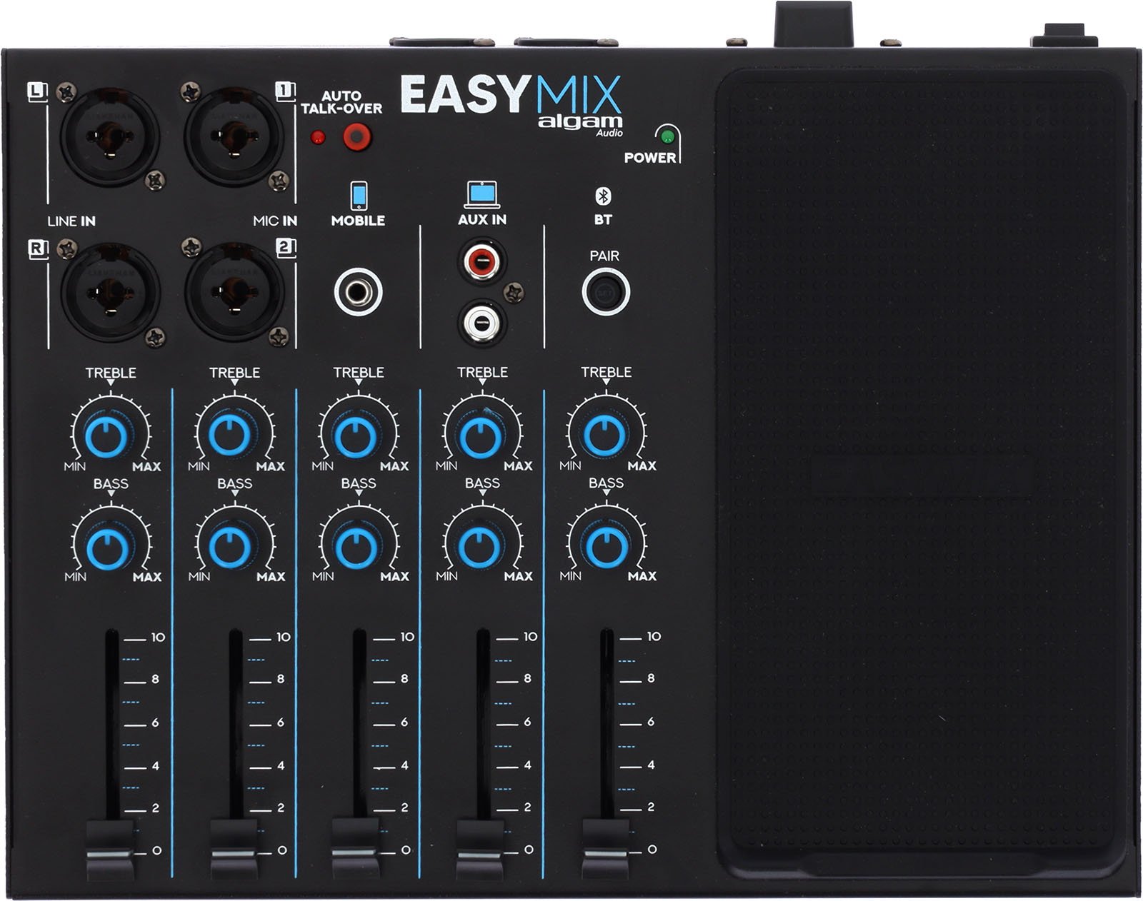 SAA Easymix 5-Kanal Mixer mit Talkover