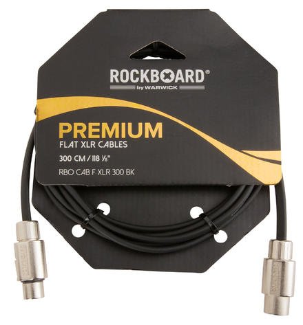 Flat XLR Cable, 300 cm / 118 7/64"