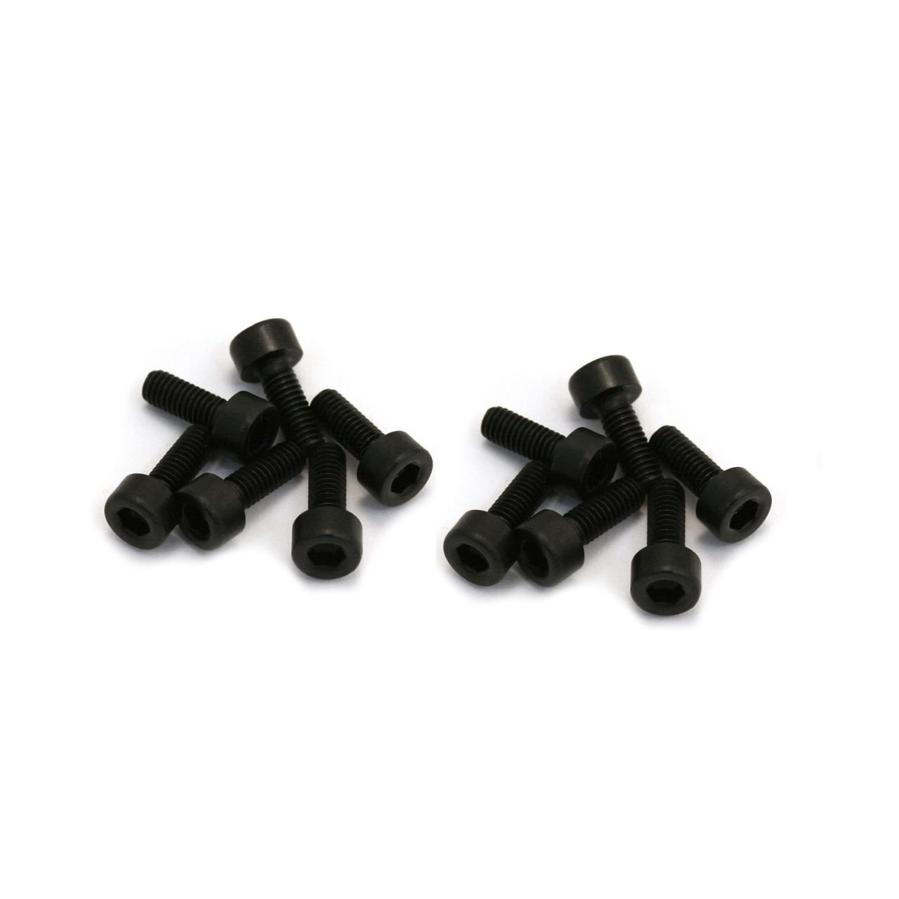 Saddle Screws Floyd Rose, schwarz (12 Stück)