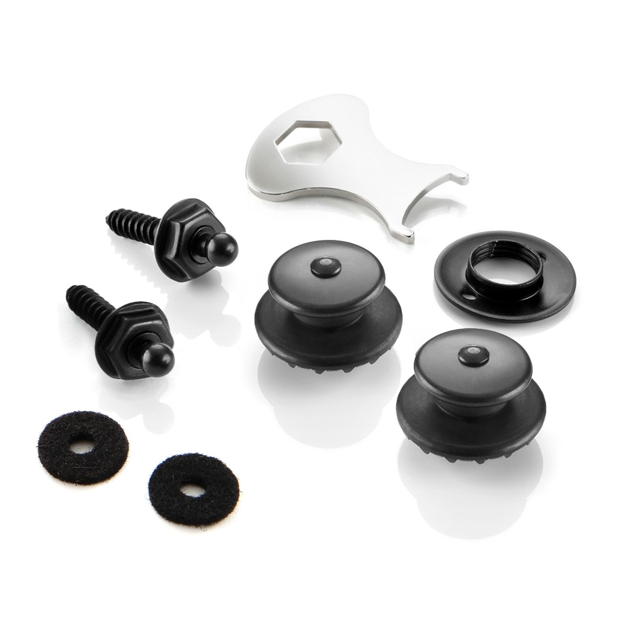 XL Security Locks Black Chrome