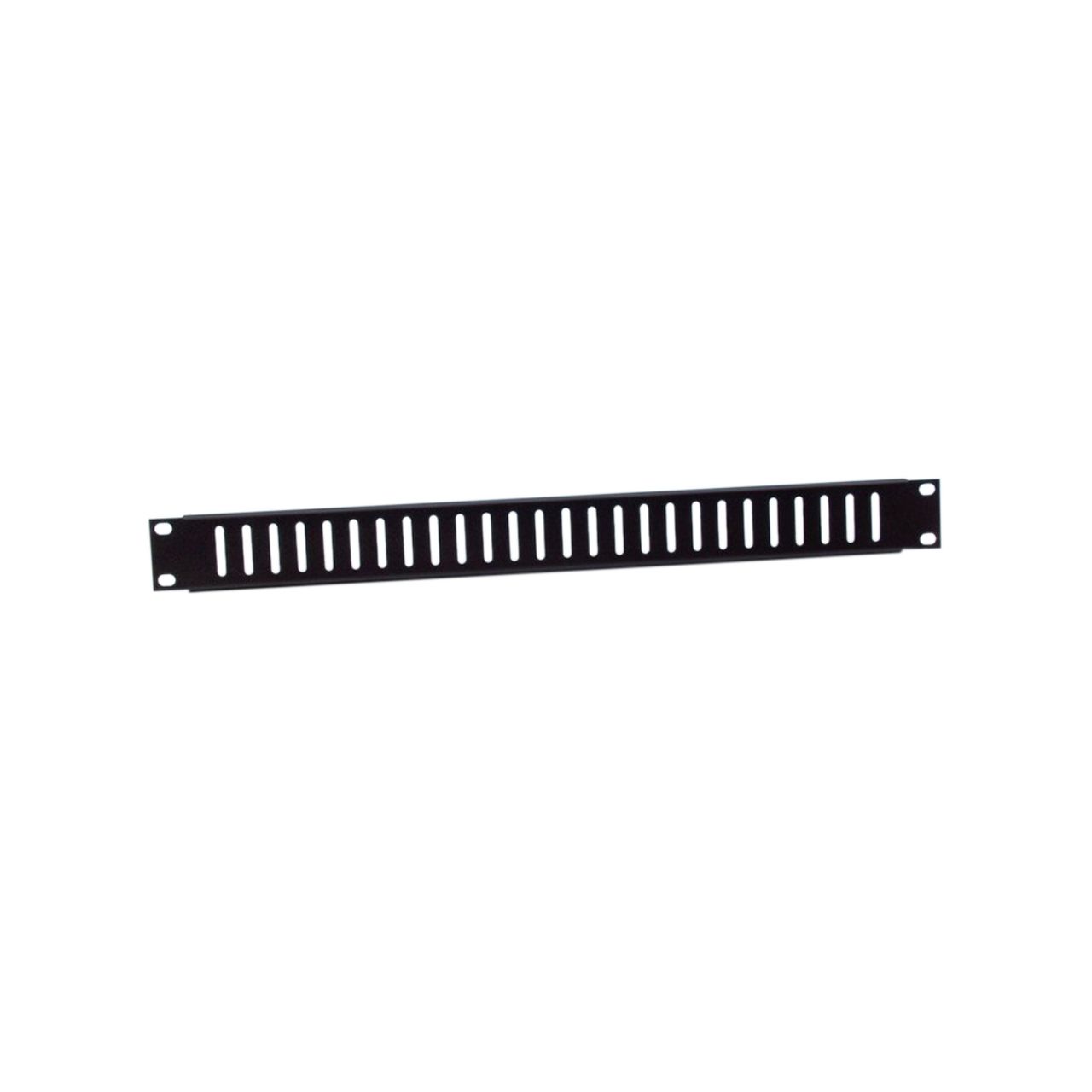 Adam Hall 19" Parts 87221 V - 19" U-Lüftungsblende 1 HE, vertikale Lüftungsschlitze