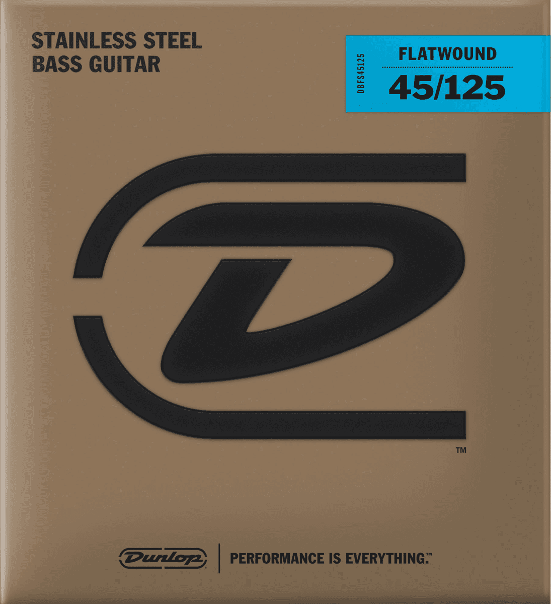 DBFS045125 045-125 Flatwound Bass String Set 5-String Medium