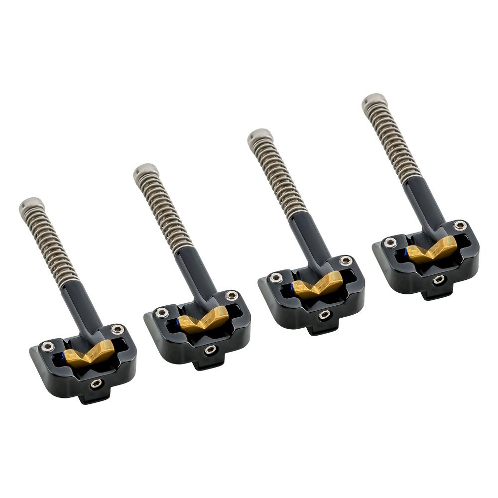  4 String KickAss Saddle Set - Black