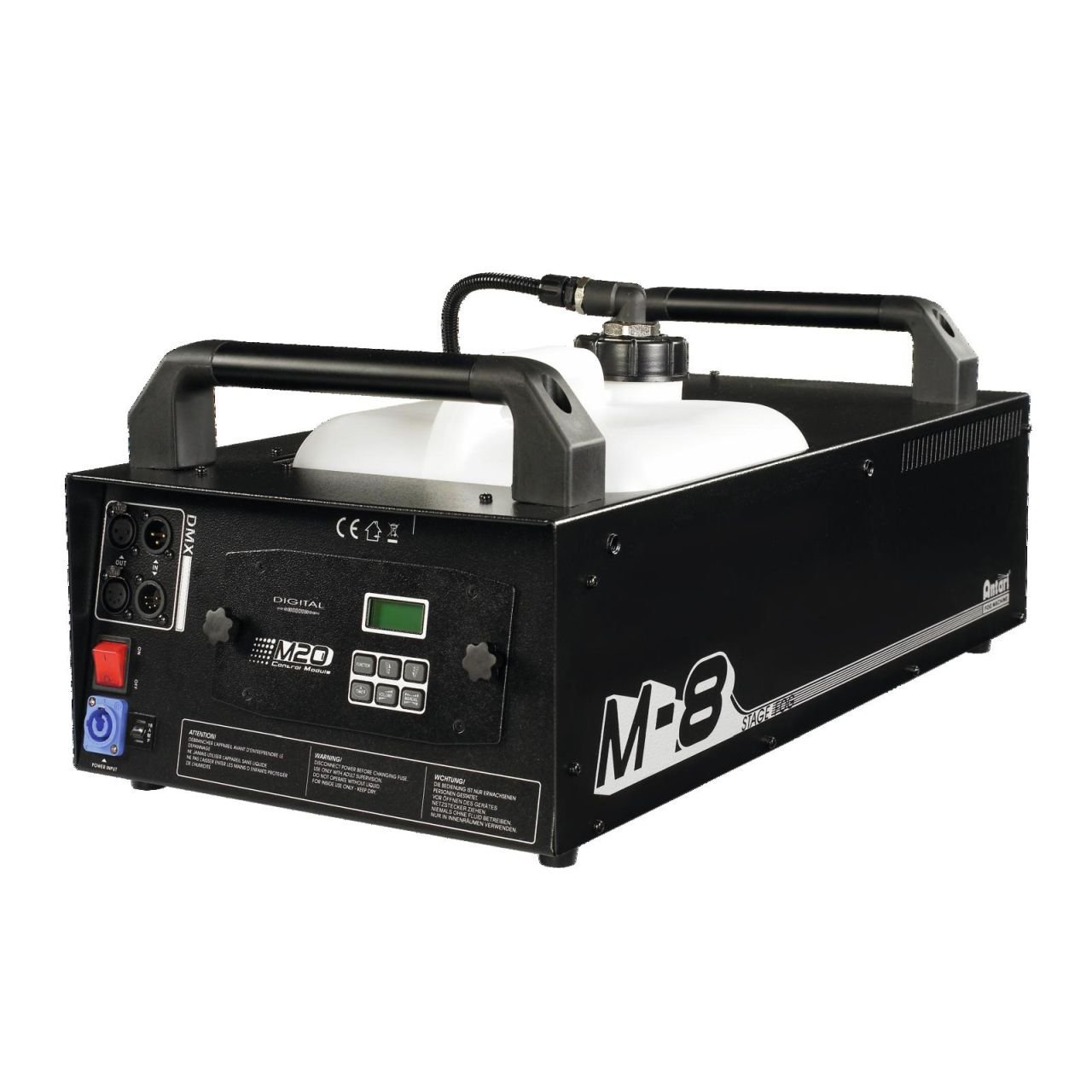 Antari M-8 Stage Fogger mit Controller - DMX steuerbare, leistungsstarke 1800-Watt-Nebelmaschine