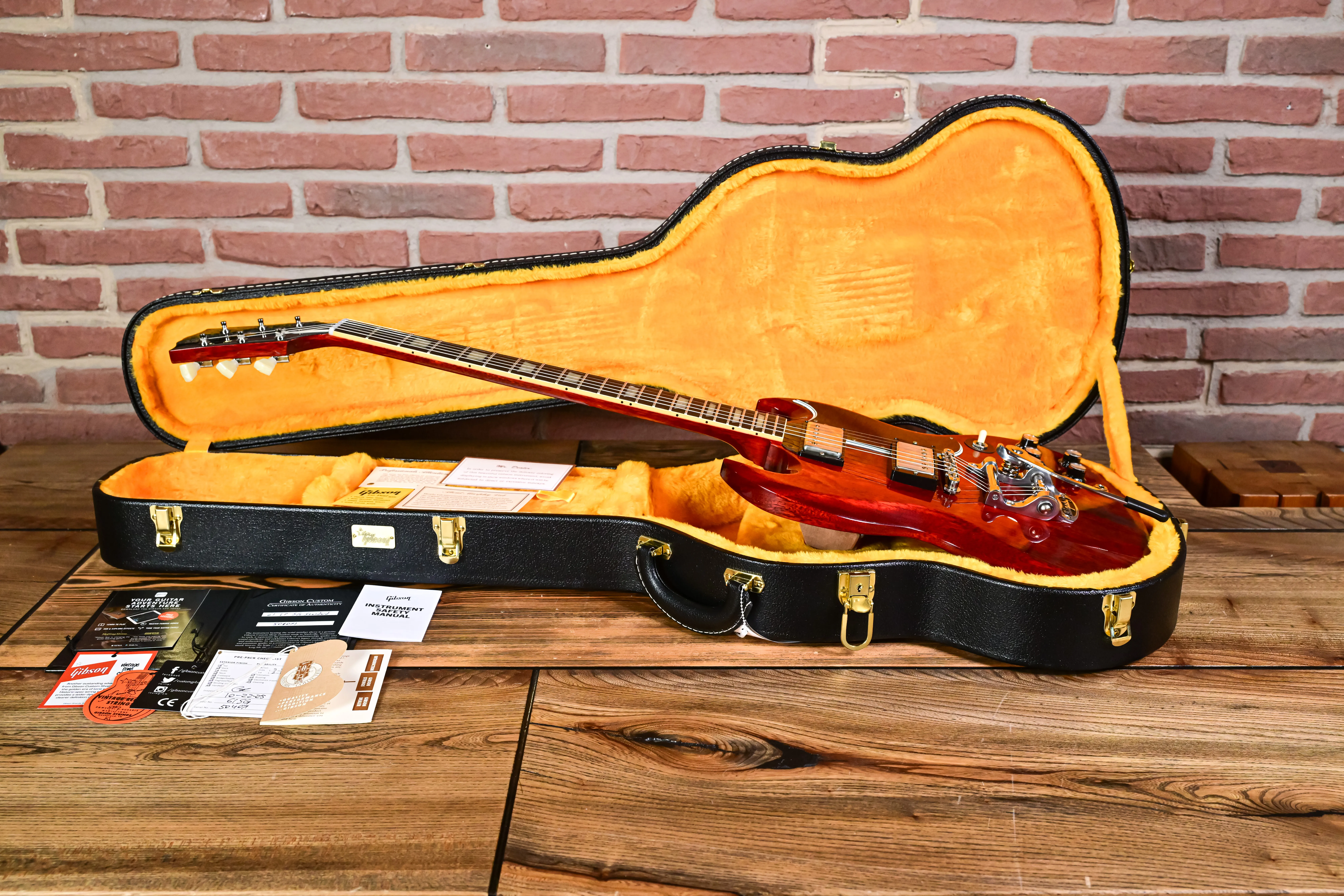 61 SG Standard Cherry Red B5 Bigsby VOS M2M Custom Shop