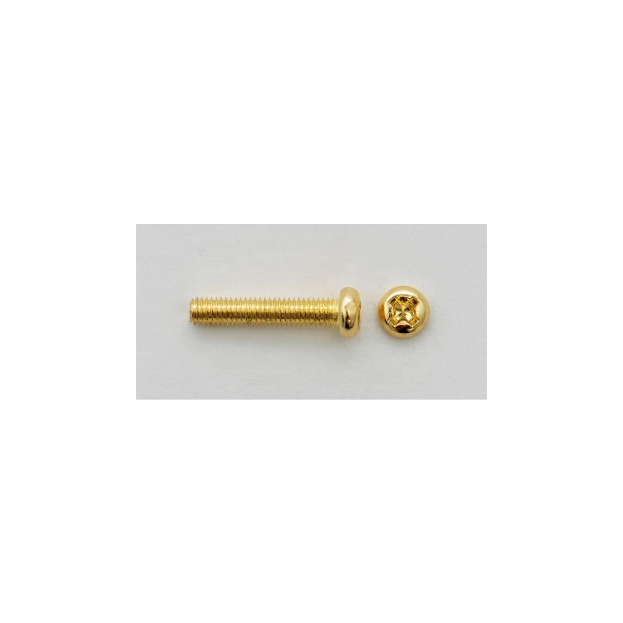 SR16G Gewindeschraube für Brücken und Pickups, M3 x 16 mm, gold