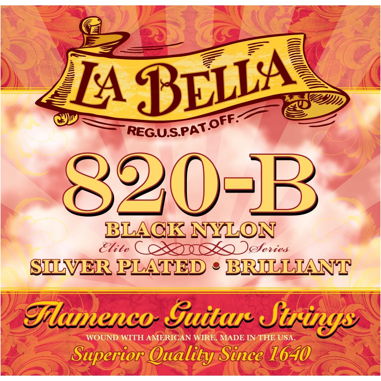 Flamenco 820B Black Nylon